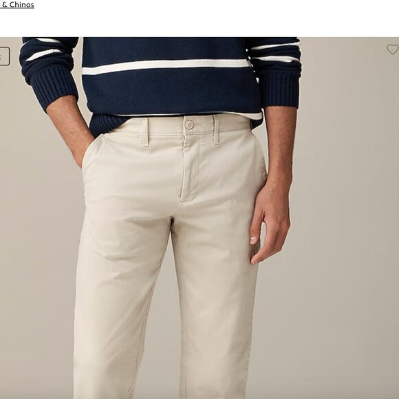 J Crew Stretch Chino 1